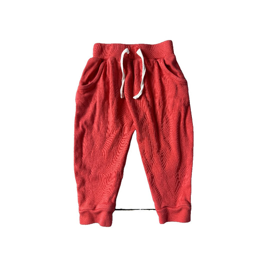Finn + Emma Girls Red Pants Size: 6-9 months Red