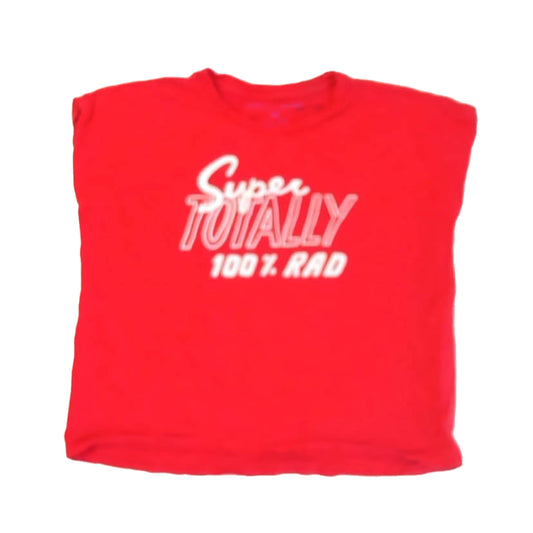Rockets Of Awesome Boys Red Tank Top Size: 12 years Red