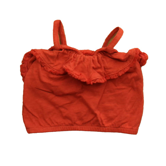 Tea Girls Red Tank Top Size: 2T Red