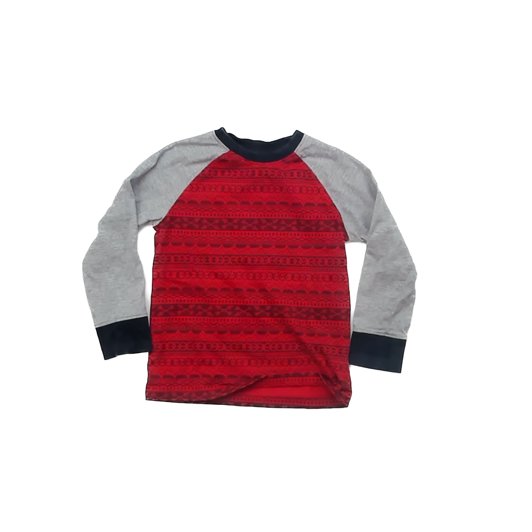 Gymboree Boys Red Long Sleeve T-Shirt Size: 4T Red