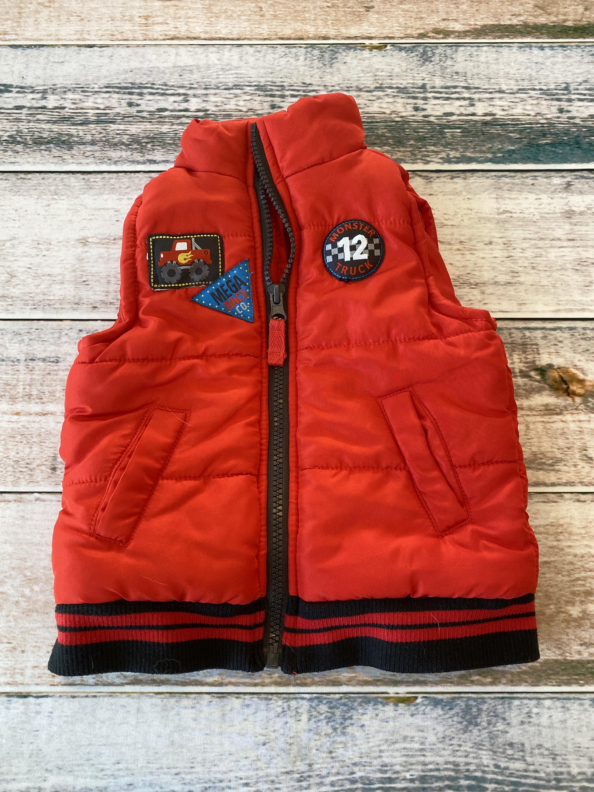 Kids Headquarters Boys Red Vest Size: 12M Red
