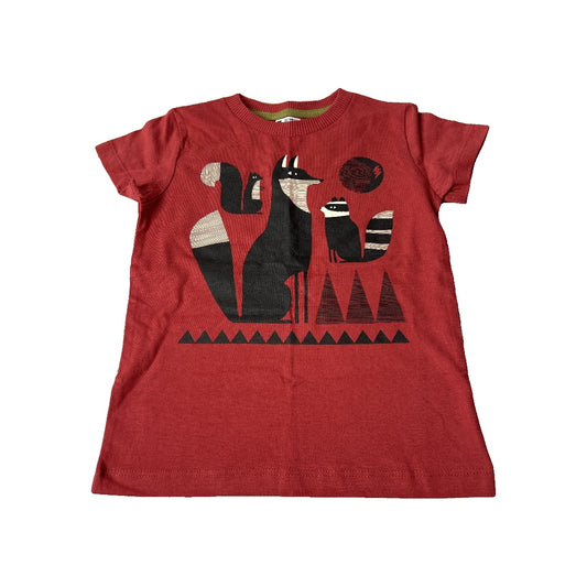 Boys Red T-Shirt Size: 4T Red