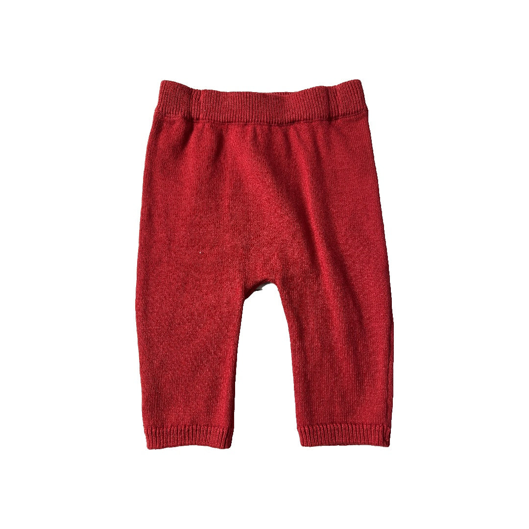 Carters Unisex Red Pants Size: 6 months Red