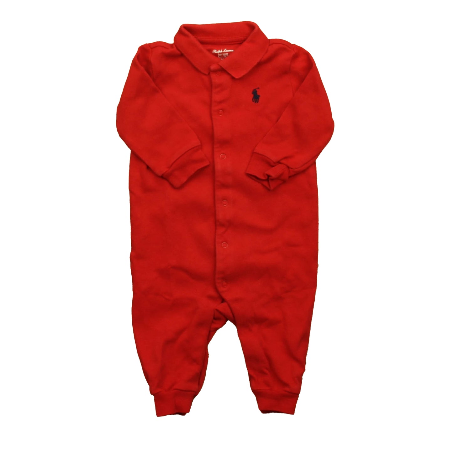 Ralph Lauren Girls Red Long Sleeve Outfit Size: 6 Months Red