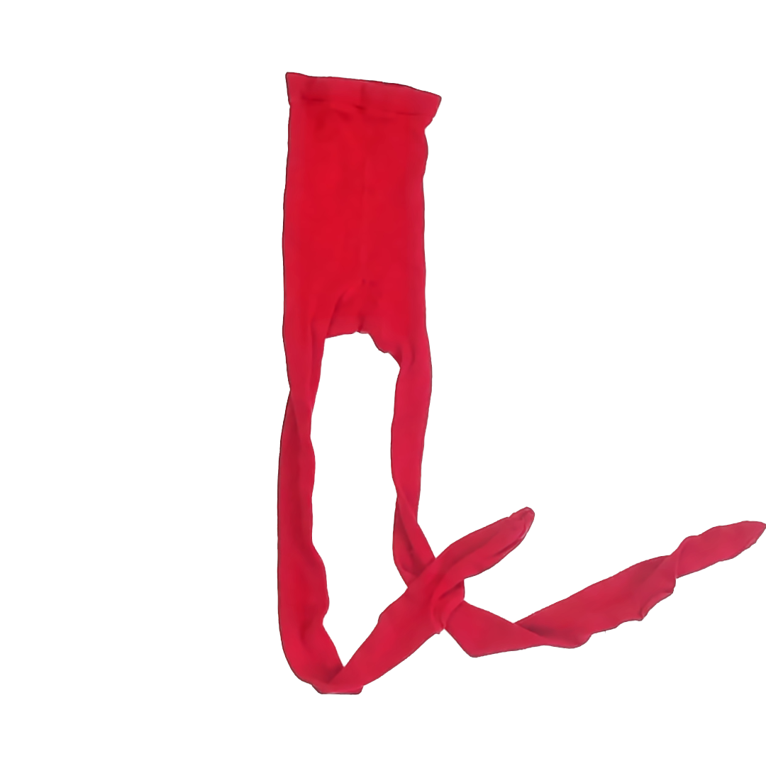 Hanna Andersson Girls Red Tights Size: 6-7 Years Red