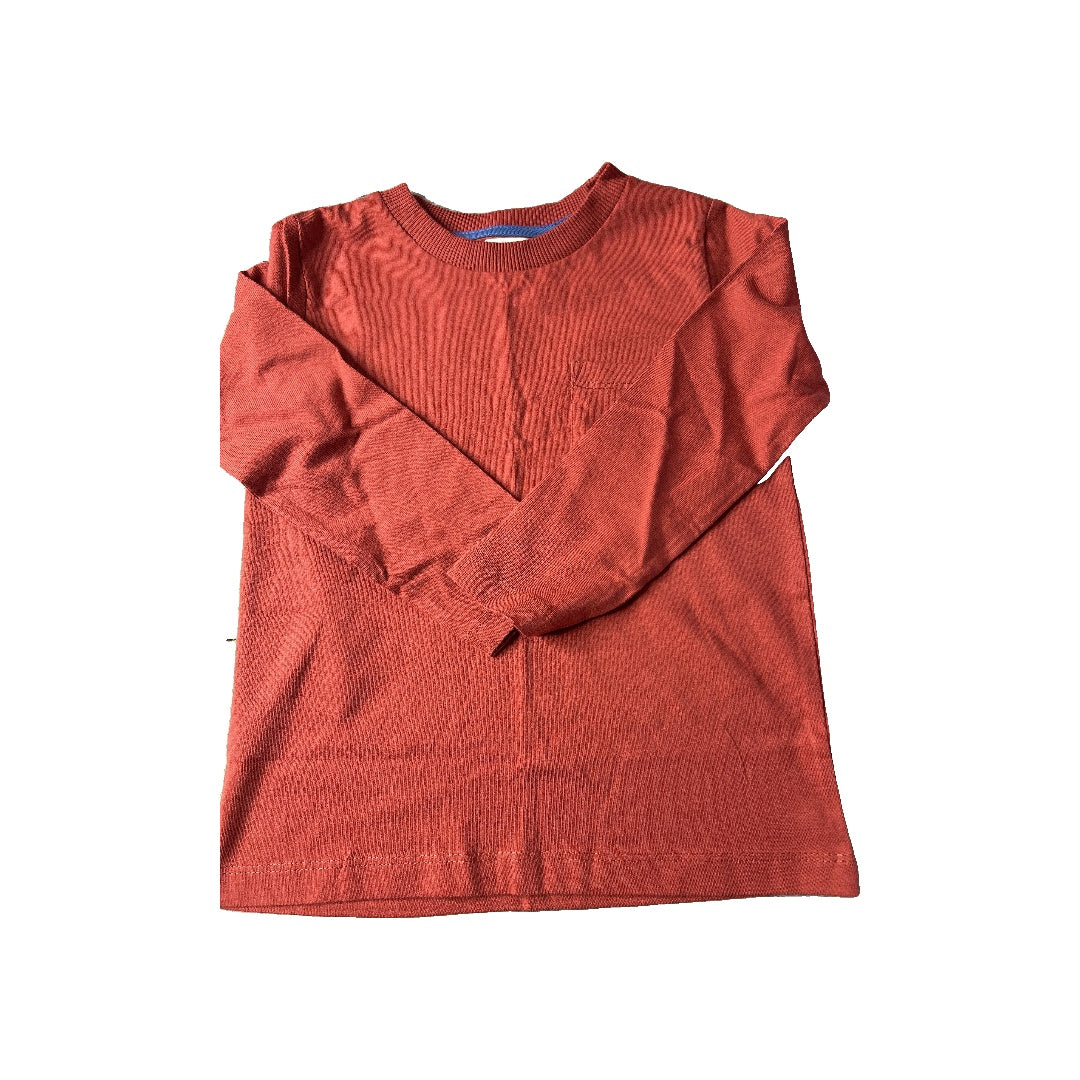 Mightly Boys red Long Sleeve Shirt Size: 4T red