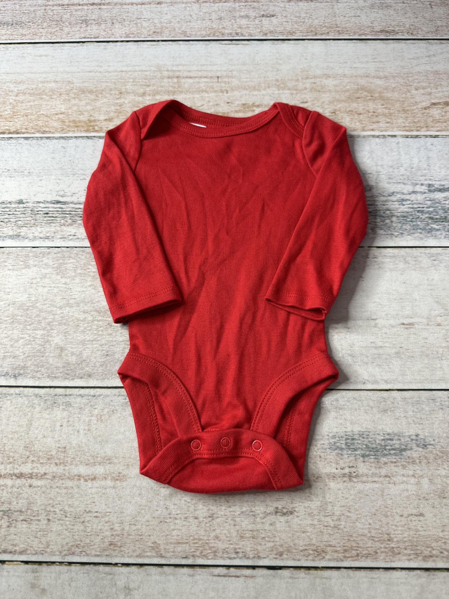 Lamaze Unisex Red Onesie Size: 3 months Red