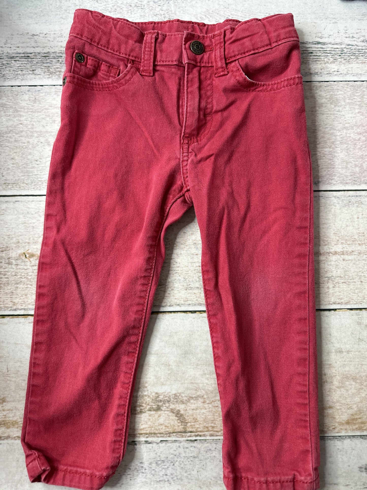 Wrangler Girls Red Pants Size: 2T Red