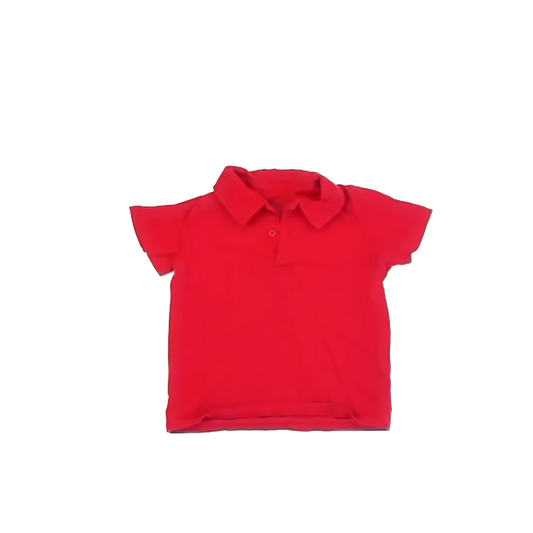 First Impressions Boys Red Polo Shirt Size: 2T Red
