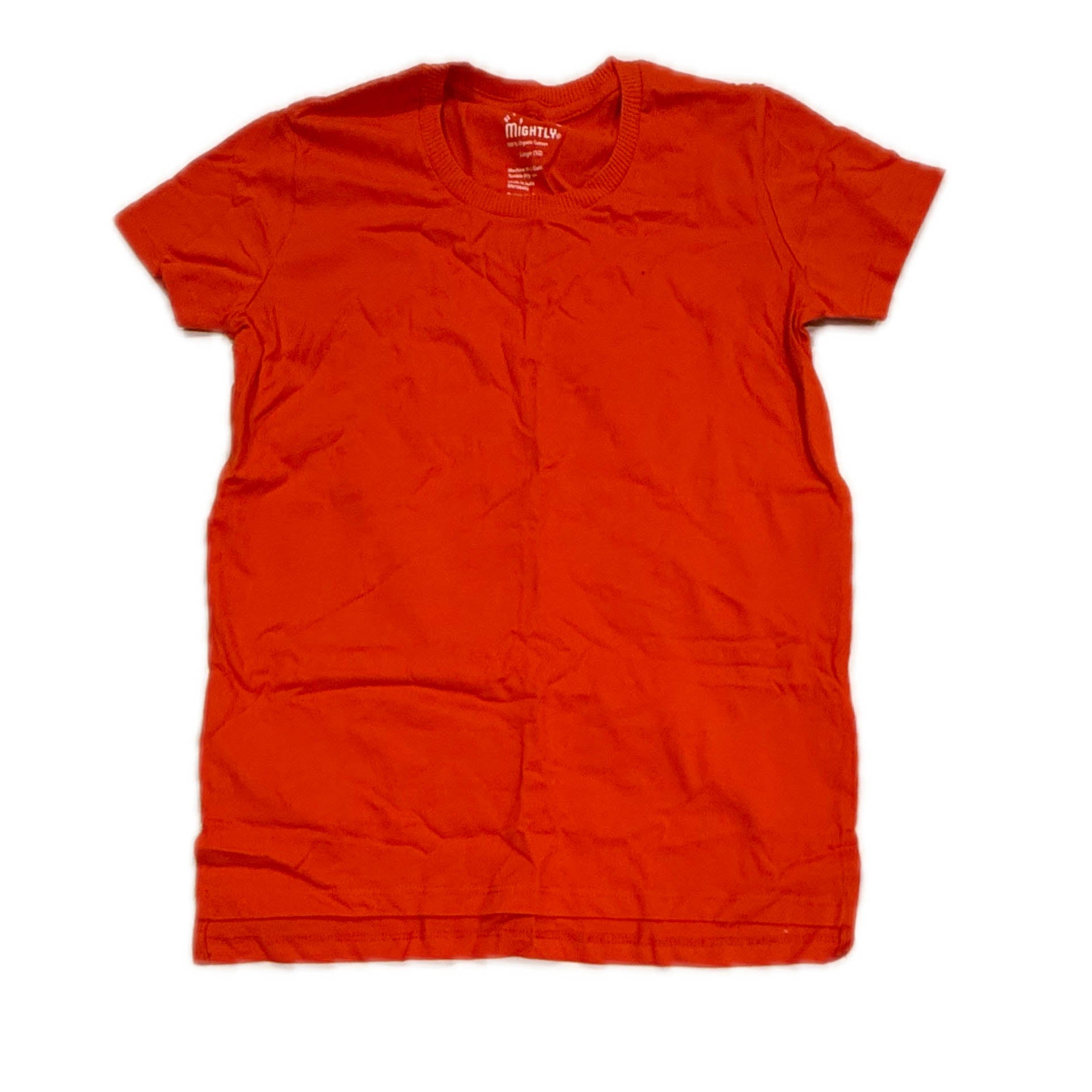 Mightly Boys Red T-Shirt Size: 6-14 Years Red