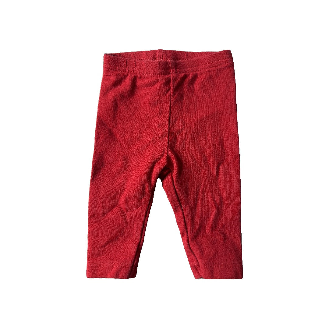 Carters Girls Red Pants Size: Newborn Red