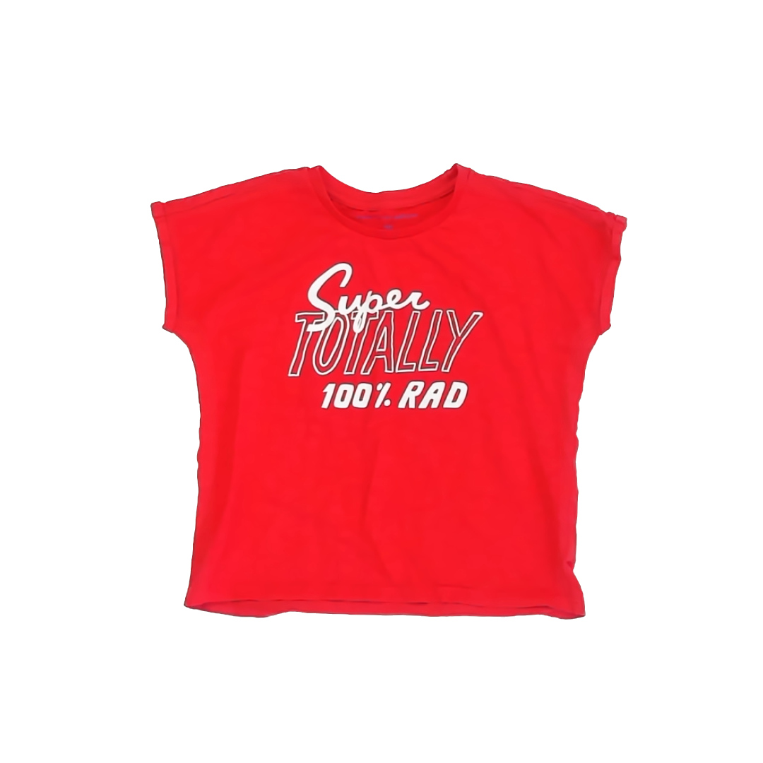 Rockets Of Awesome Girls Red T-Shirt Size: 10 Years Red