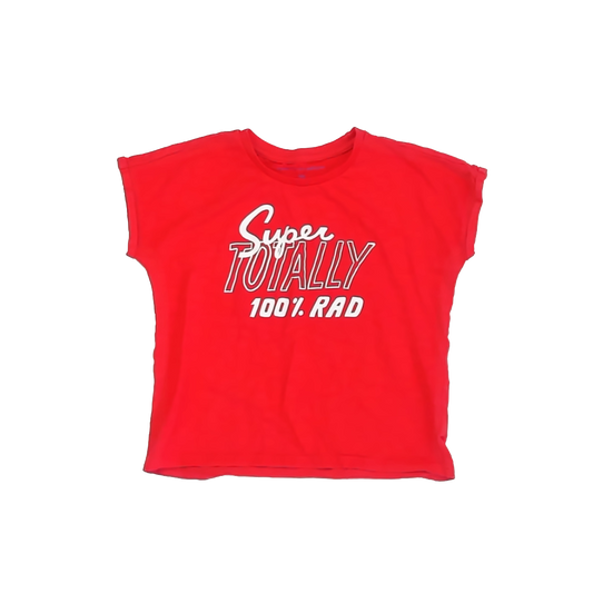 Rockets Of Awesome Girls Red T-Shirt Size: 10 Years Red
