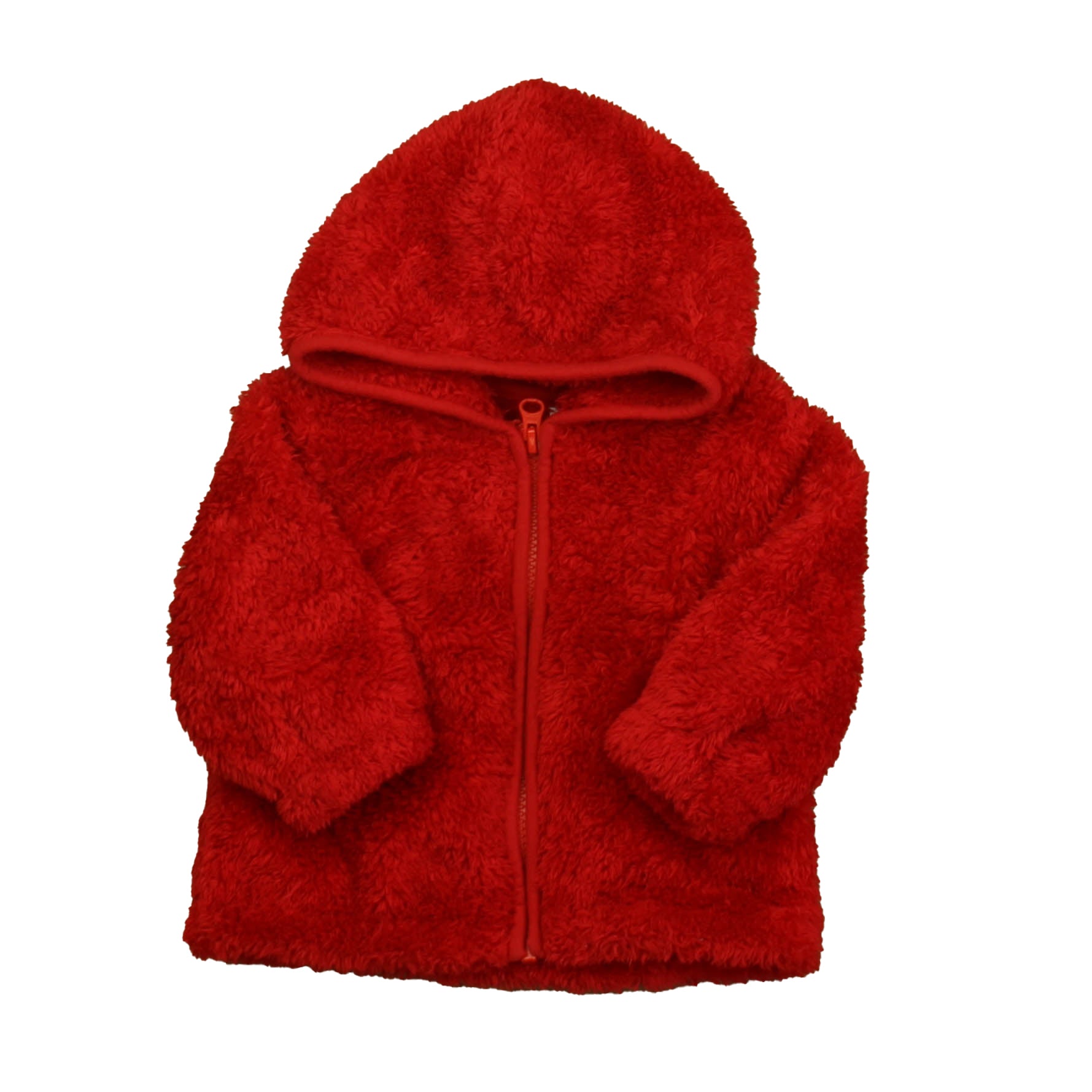Gymboree Unisex Red Fleece Size: 6-12 Months Red