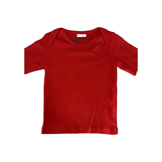 Kidential Unisex Red T-Shirt Size: 12-18 months Red
