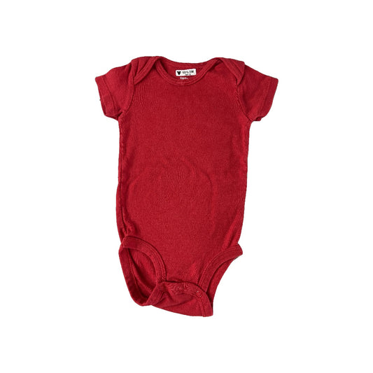Carters Unisex Red Onesie Size: 6 months Red