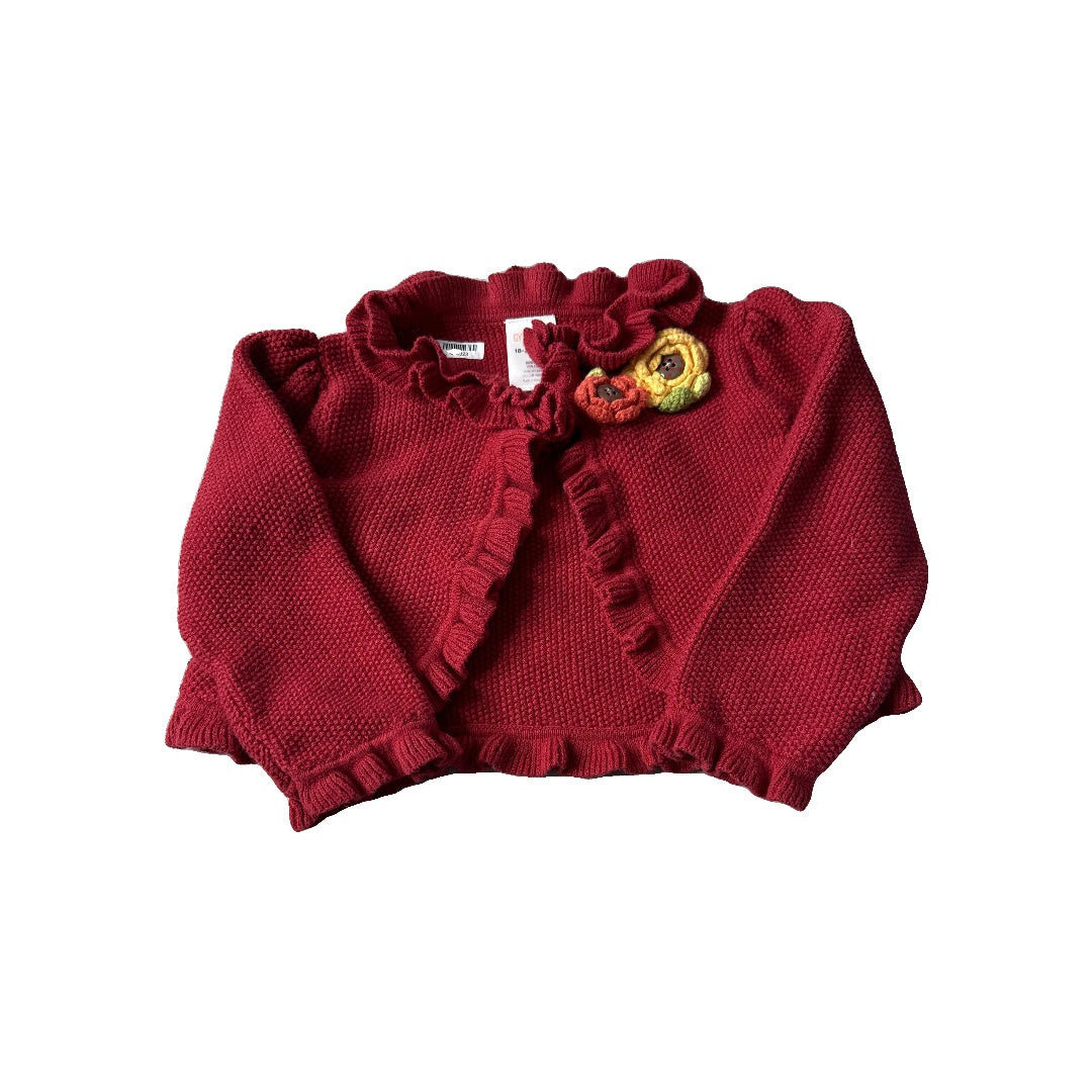 Gymboree Girls Red Sweater Size: 18-24 months Red