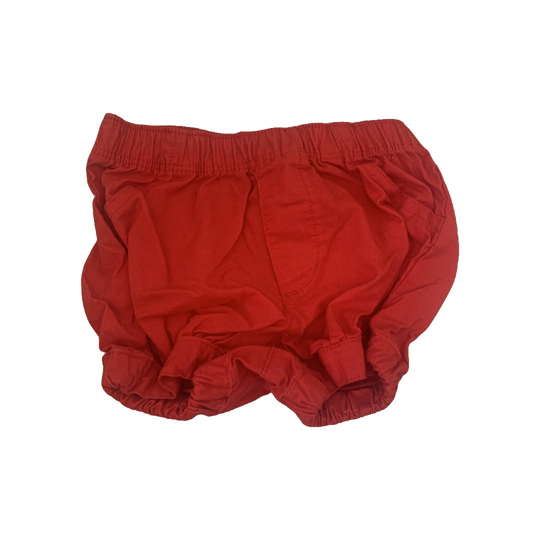 Carters Girls Red Shirt Size: 6 months Red