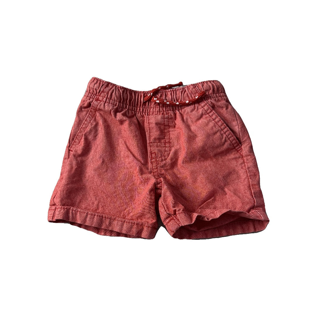 Cat & Jack Boys Red Shorts Size: 12 months Red