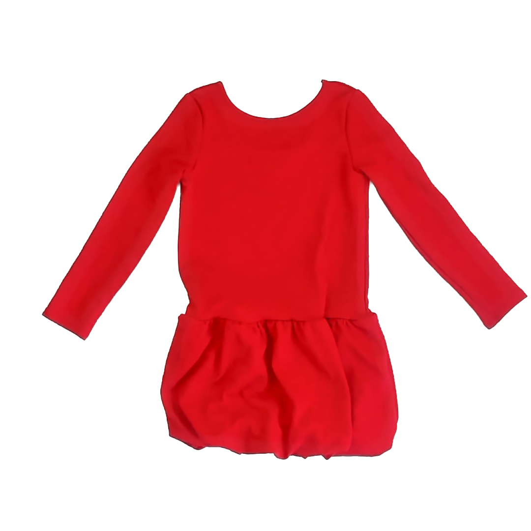 H&M Girls Red Dress Size: 5-6 Years Red