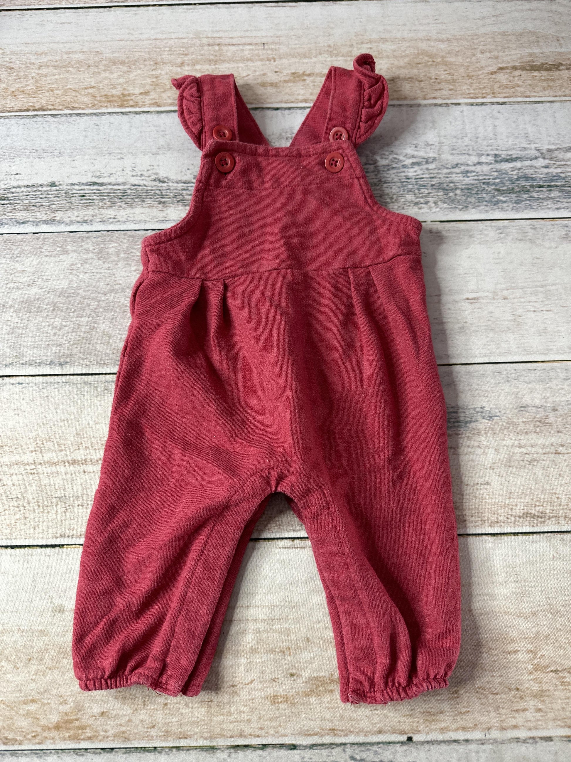 Carters Girls Red Overalls Size: 3 months Red