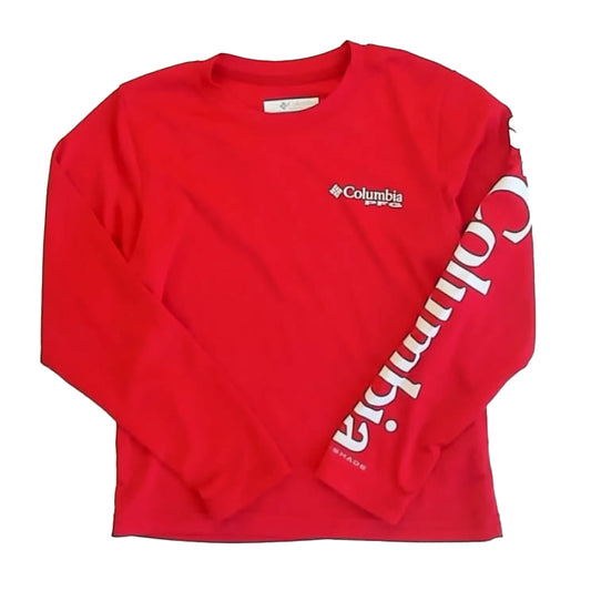 Columbia Boys Red Athletic Top Size: 4-5T Red