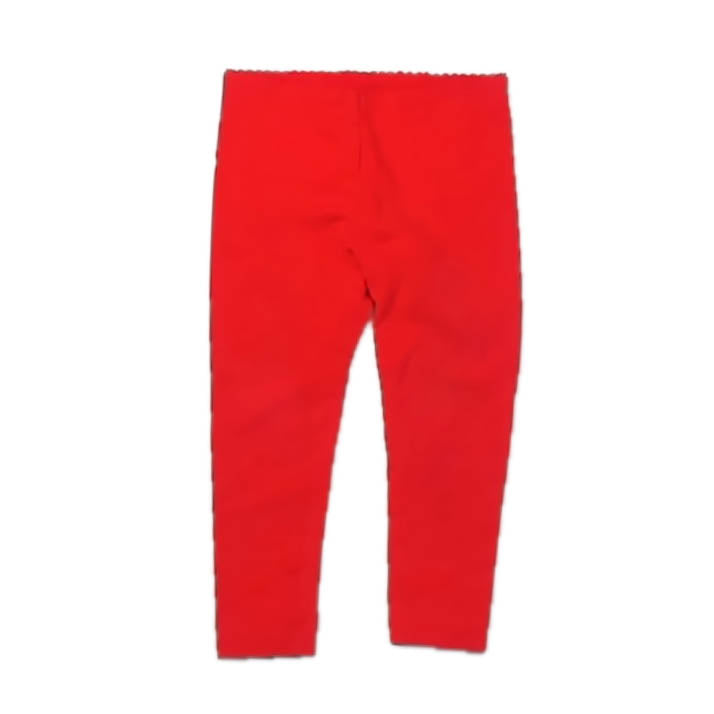 Tea Collection Girls Red Leggings Size: 12-18 Months Red