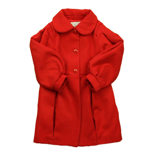 Janie and Jack Girls Red Winter Coat Size: 3-4T