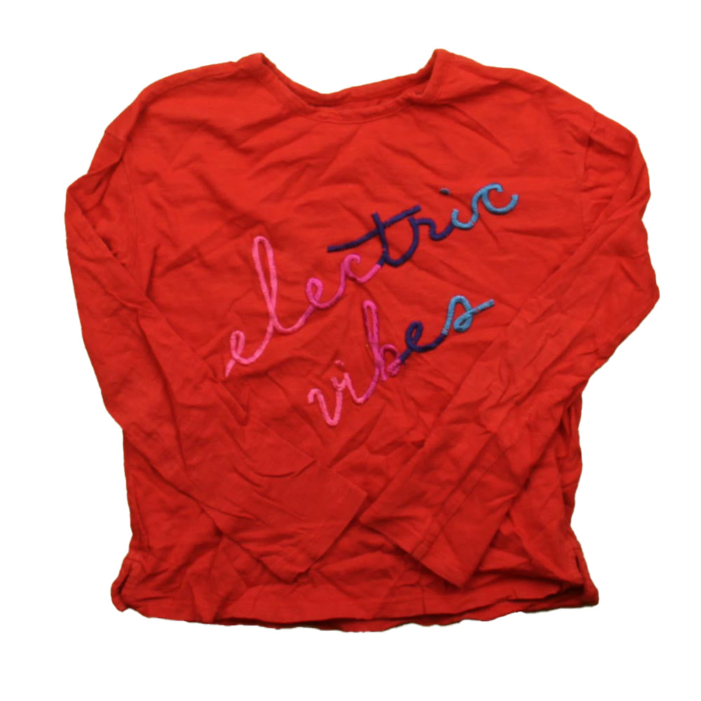 Rocket Of Awesome Girls Red Long Sleeve T-Shirt Size: 8 Year