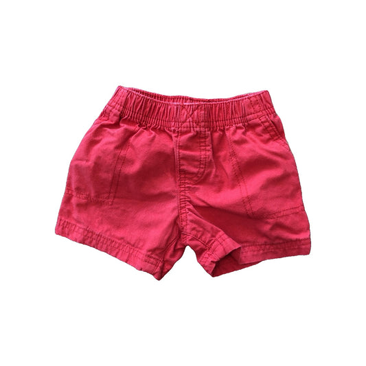 Carters Unisex Red Shorts Size: 9 months Red