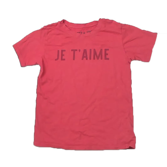 Jean + June Boys Red T-Shirt Size: 6-7 Years Red