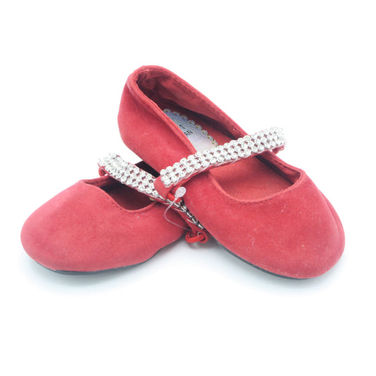 Stuart Weitzman Girls Red Shoes Size: 3.5 Infant Red