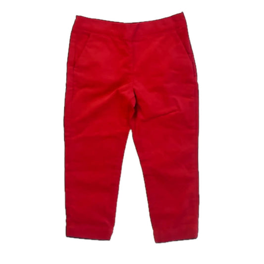 Janie and Jack Girls Red Pants Size: 3T Red