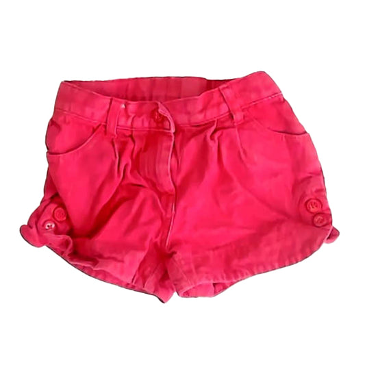 Janie & Jack Girls Red Shorts Size: 18-24 Months Red