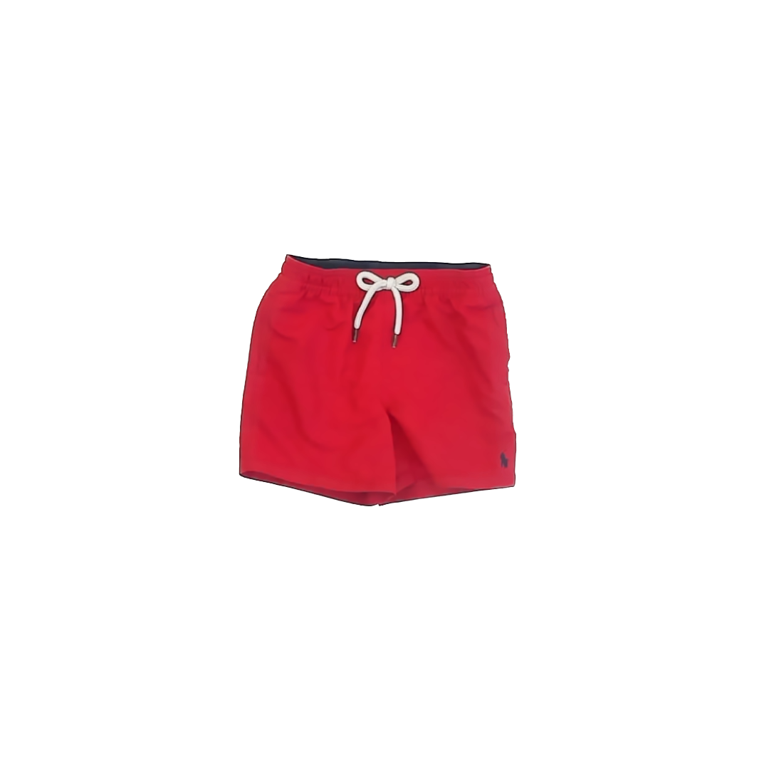 Ralph Lauren Boys Red Trunks Size: 18-24 Months Red
