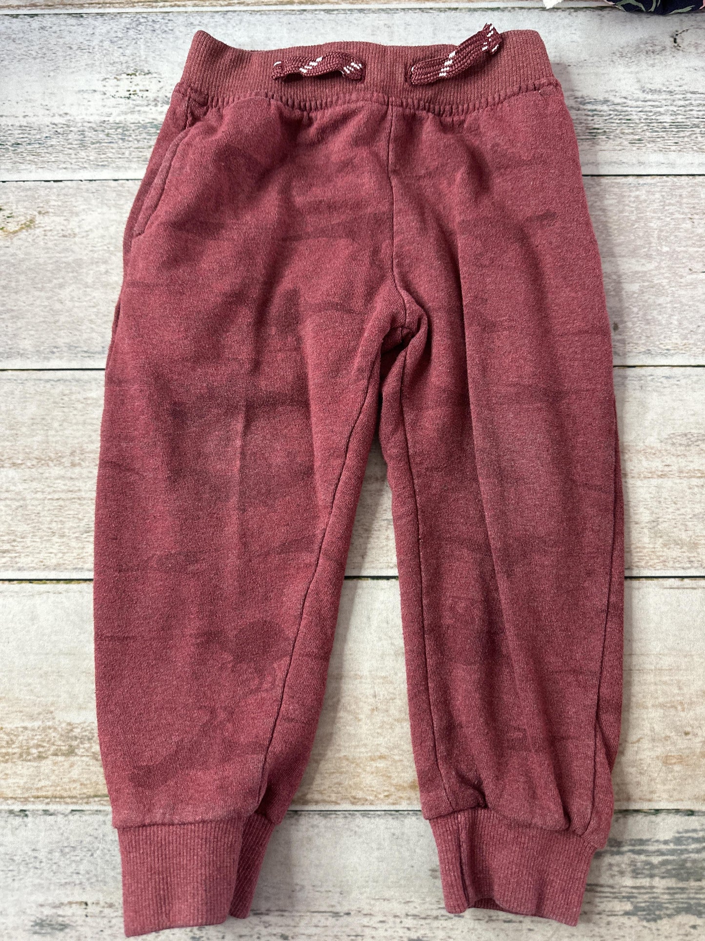 Free Planet Unisex Red Pants Size: 2T Red