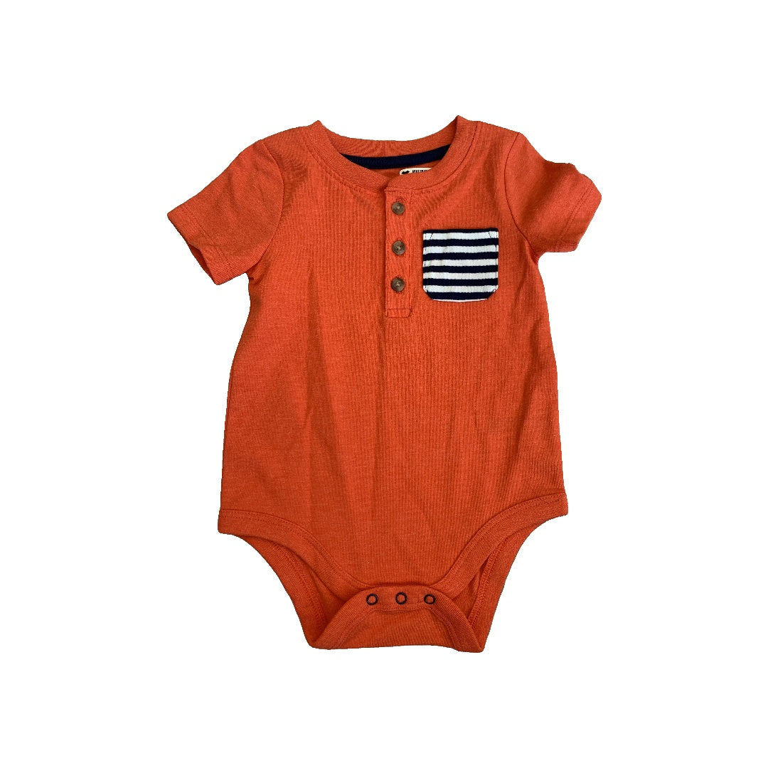 Cat & Jack Boys Red Onesie Size: 6-9 months Red