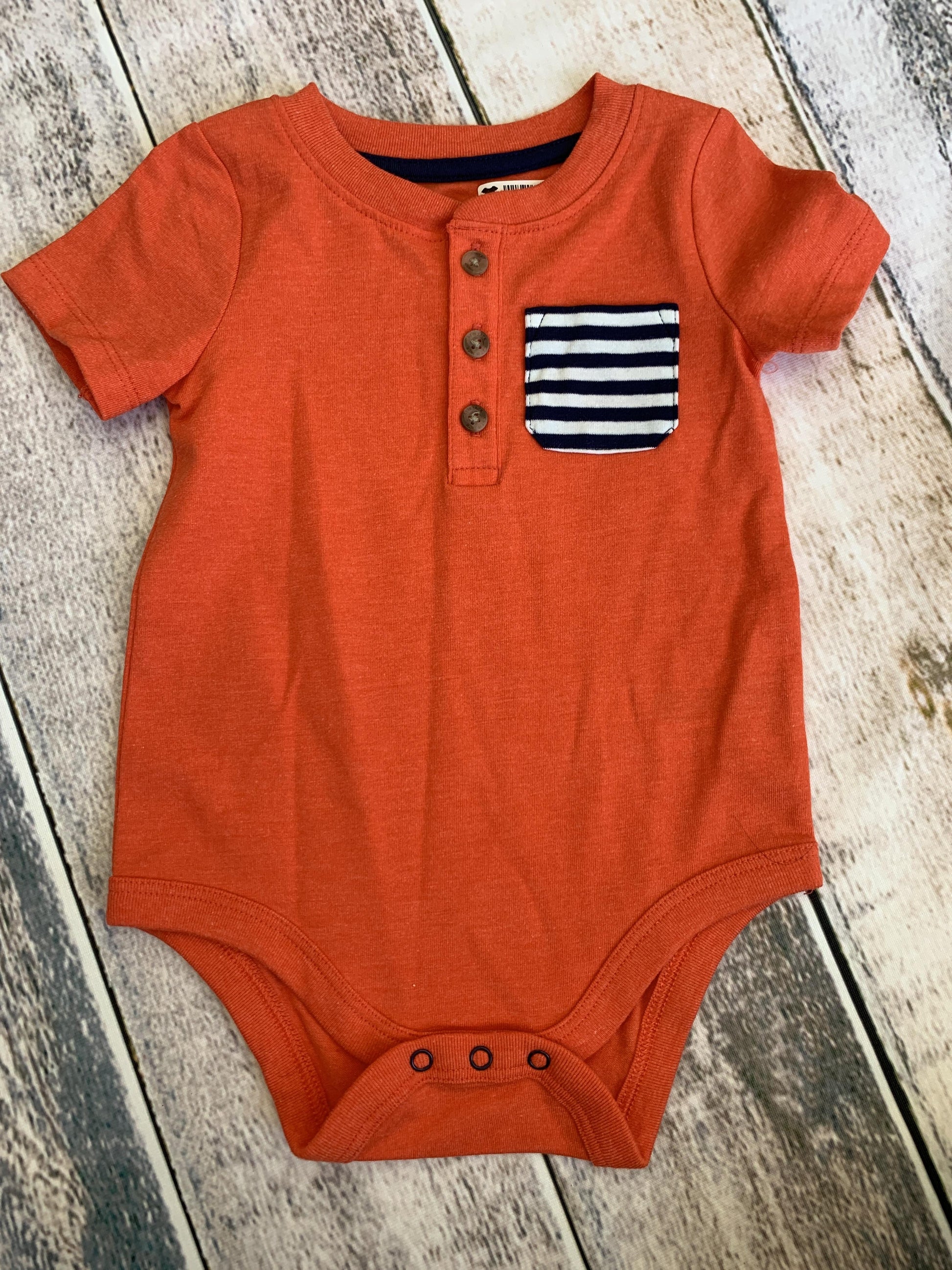 Cat & Jack Boys Red Onesie Size: 6-9 months Red