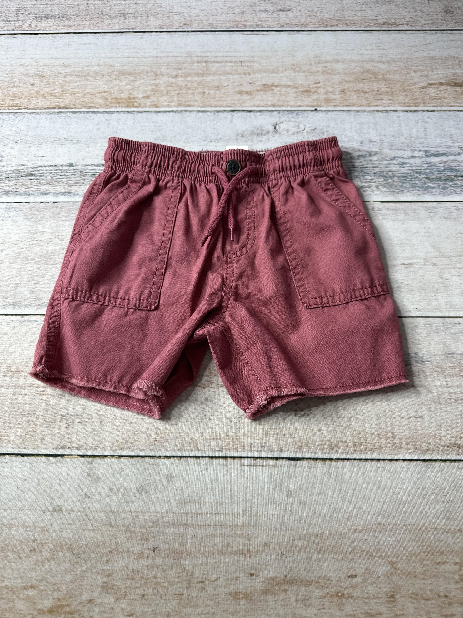 OshKosh Unisex Red Shorts Size: 24 months Red