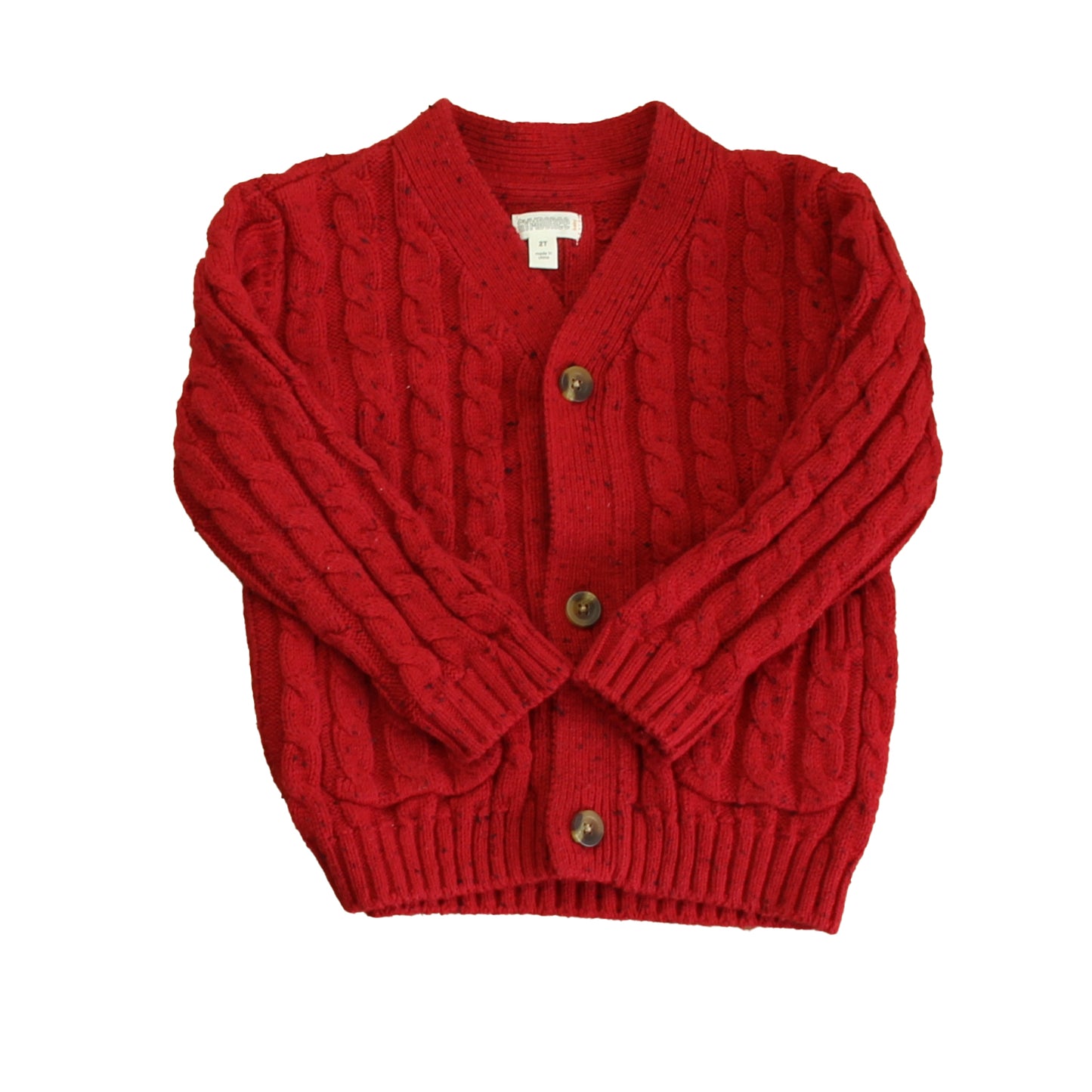Gymboree Boys Red Cardigan Size: 2T Red