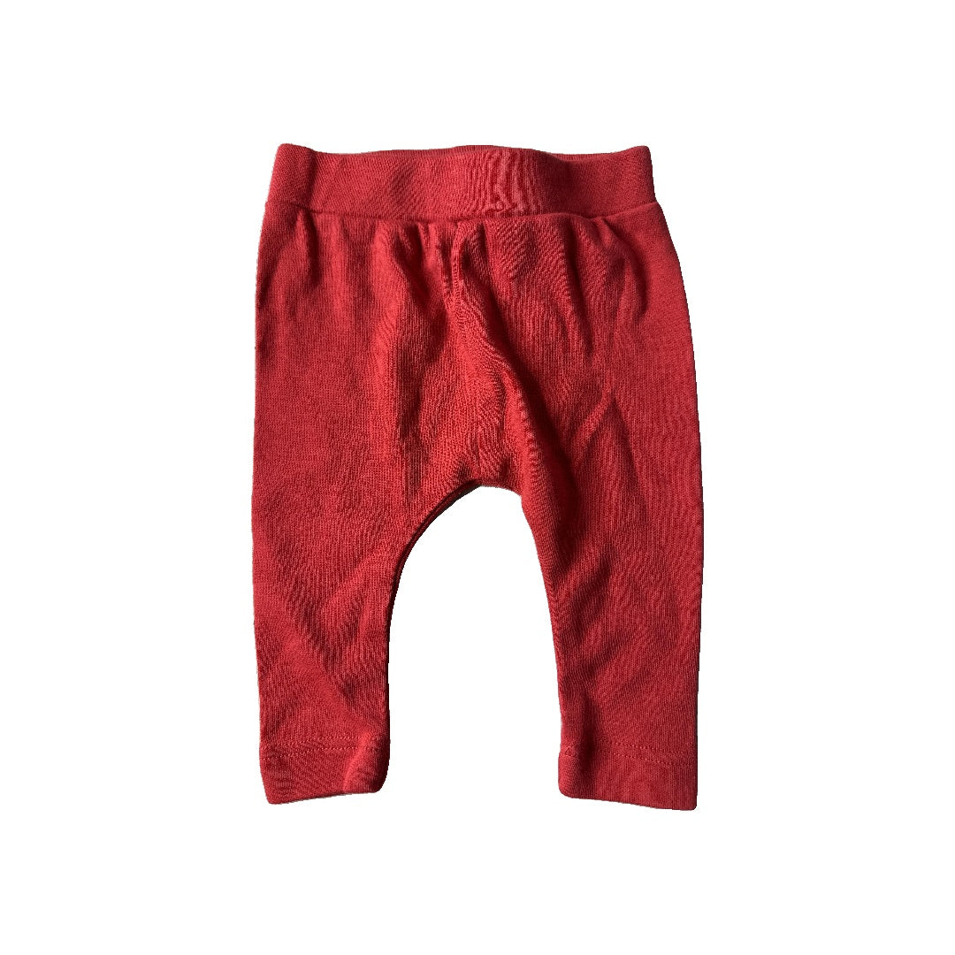 Kate Quinn Unisex Red Pants Size: 0-3 months Red