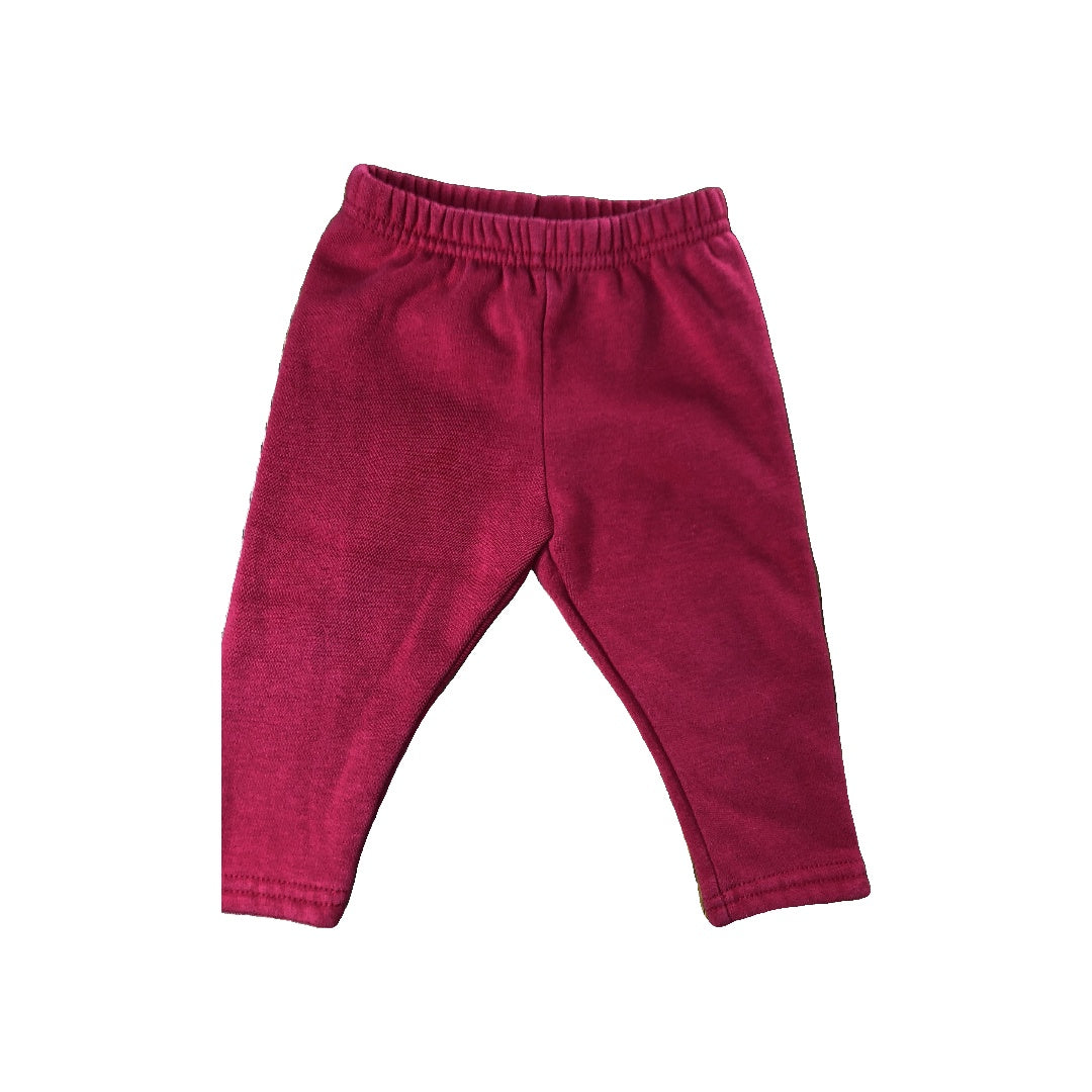 Carters Unisex Red Pants Size: 12 months Red