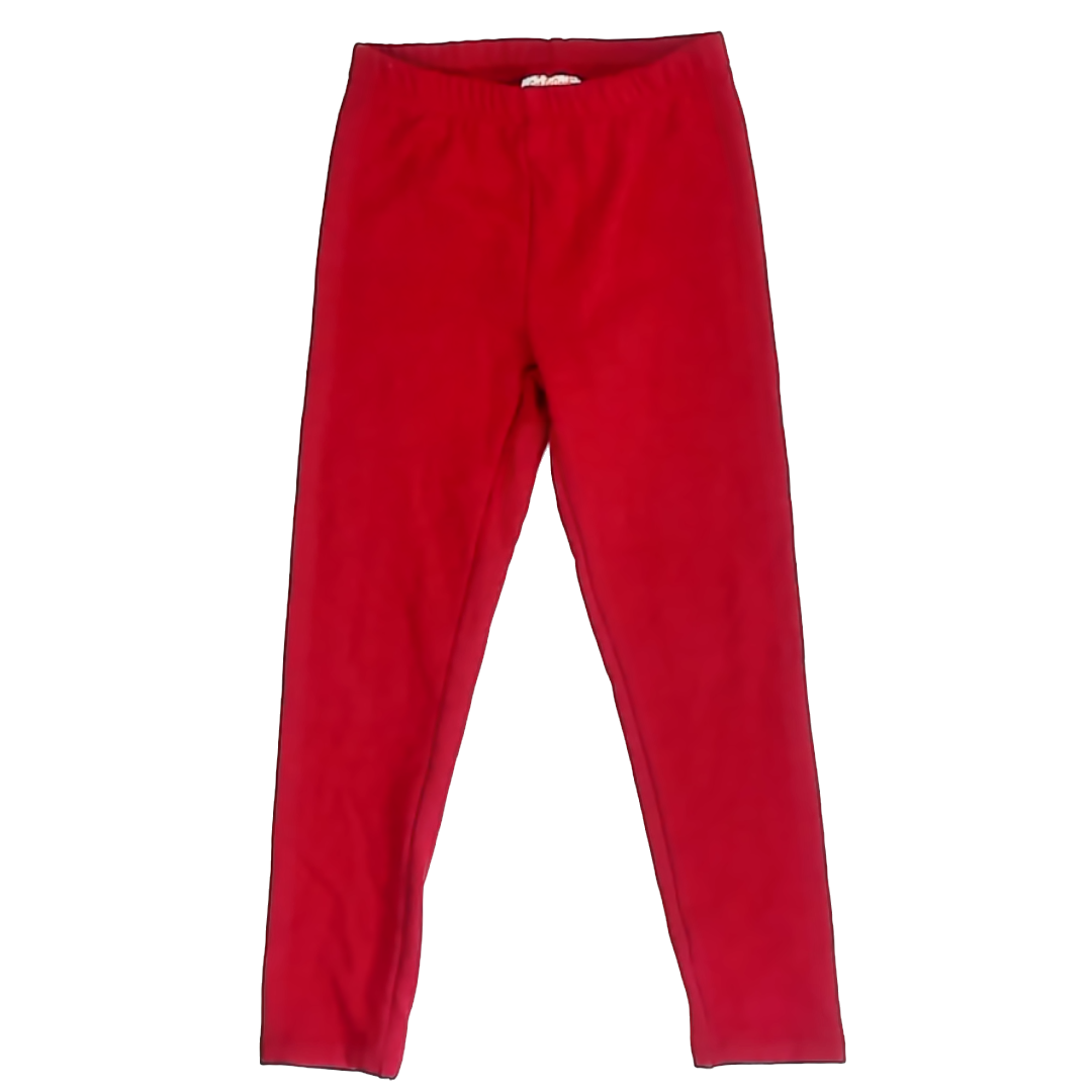 Cat & Jack Girls red Leggings Size: S 6-7 Years red