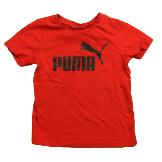 Puma Boys Red T-Shirt Size: 3-4T