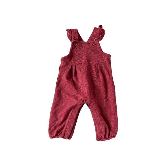Carters Girls Red Overalls Size: 3 months Red