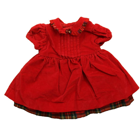 Magil Girls Red Dress Size: 6 Months Red