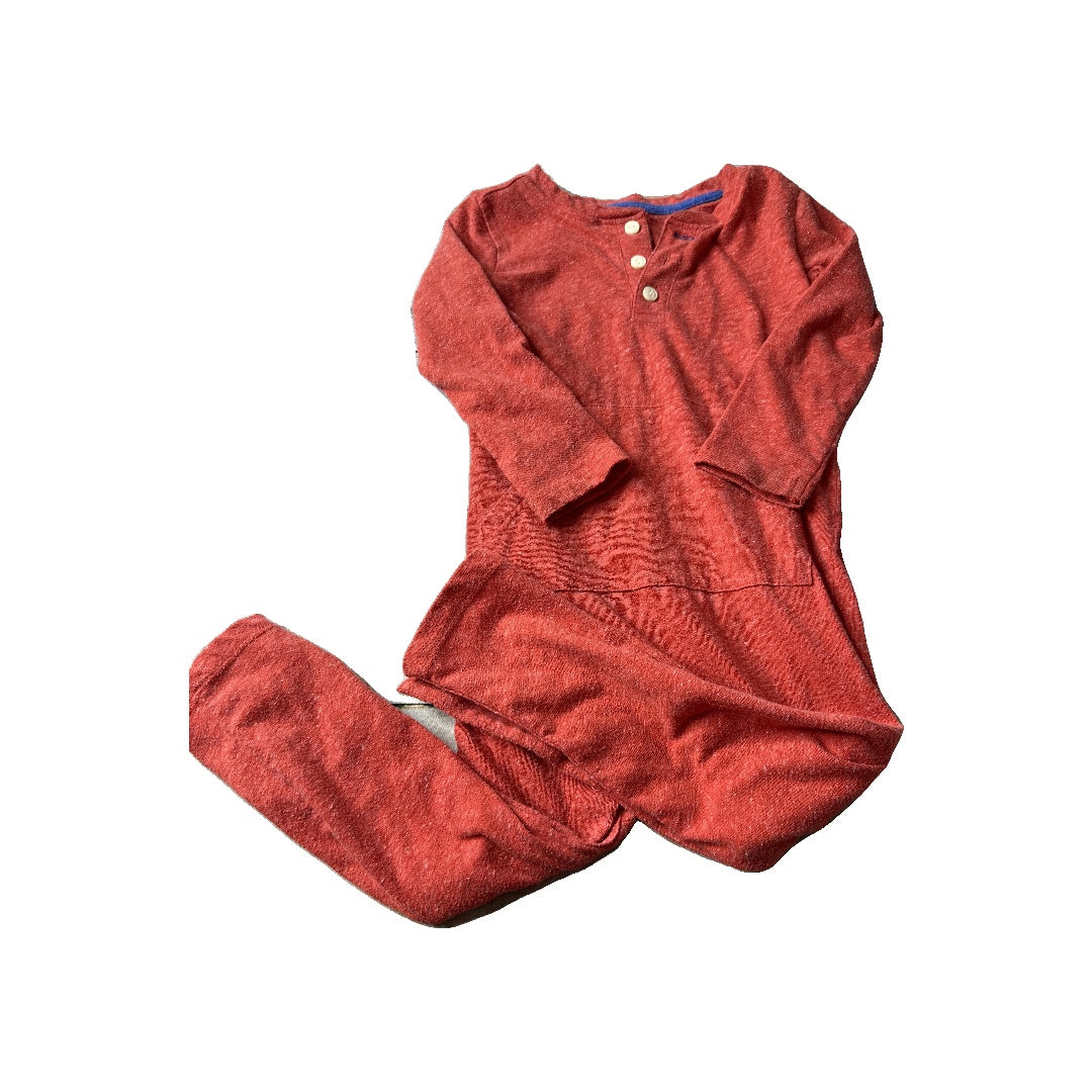 Primary Unisex Red Long Sleeve Outfit Size: 18-24 months Red