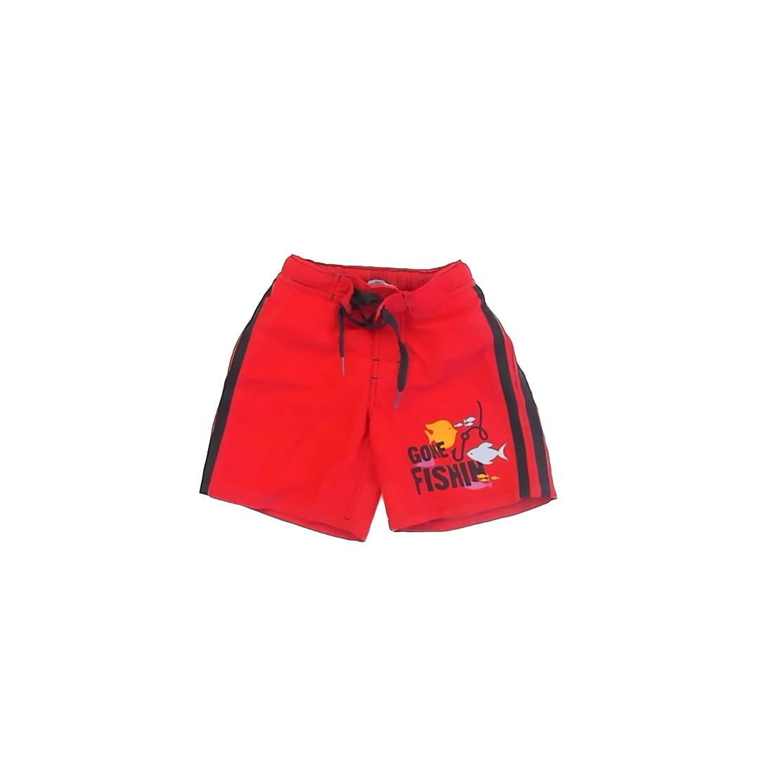 Vroom Vroom Boys Red Trunks Size: 2T Red
