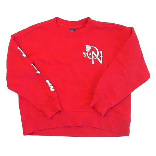 Old Navy Boys Red Sweatshirt Size: 8 Years Red