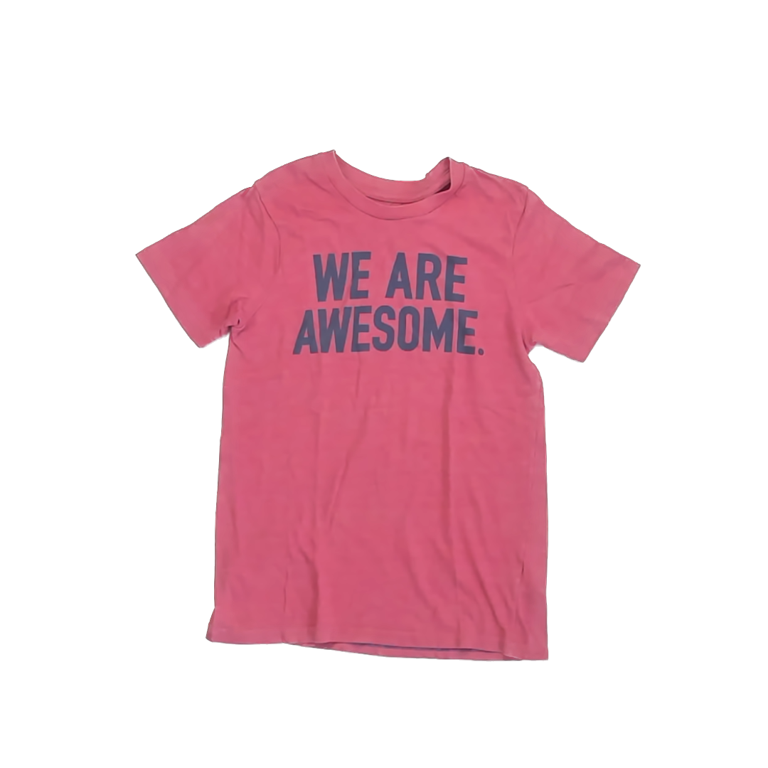 Rockets Of Awesome Boys Reddish T-Shirt Size: 10-12 Years Reddish